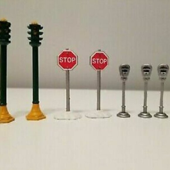 DEPT 56  "utilities" Set Of 8 retired in box - Picture 1 of 4